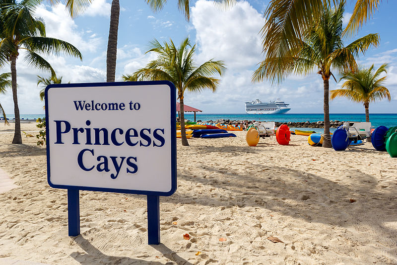 princess cays sign