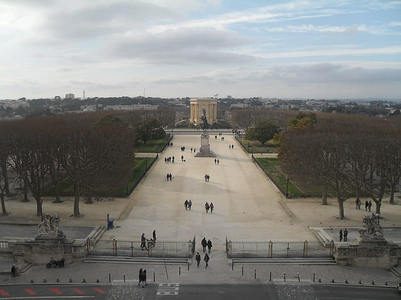 promenade du peyrou montpellier