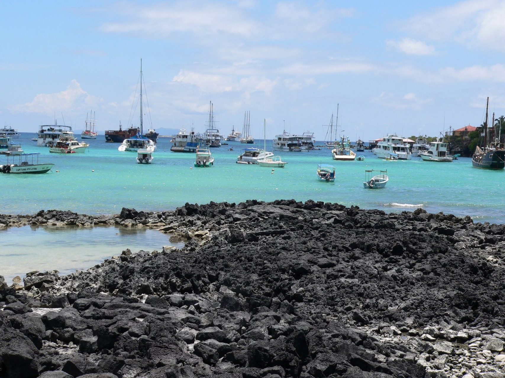 puerto ayora isla santa cruz galapagos ecuador