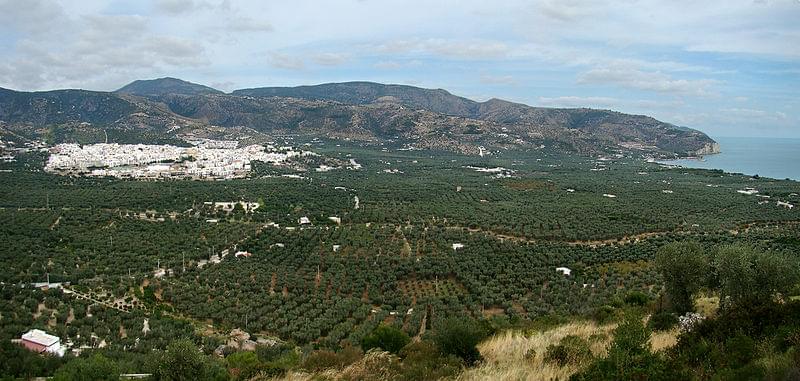 puglia mattinata panorama