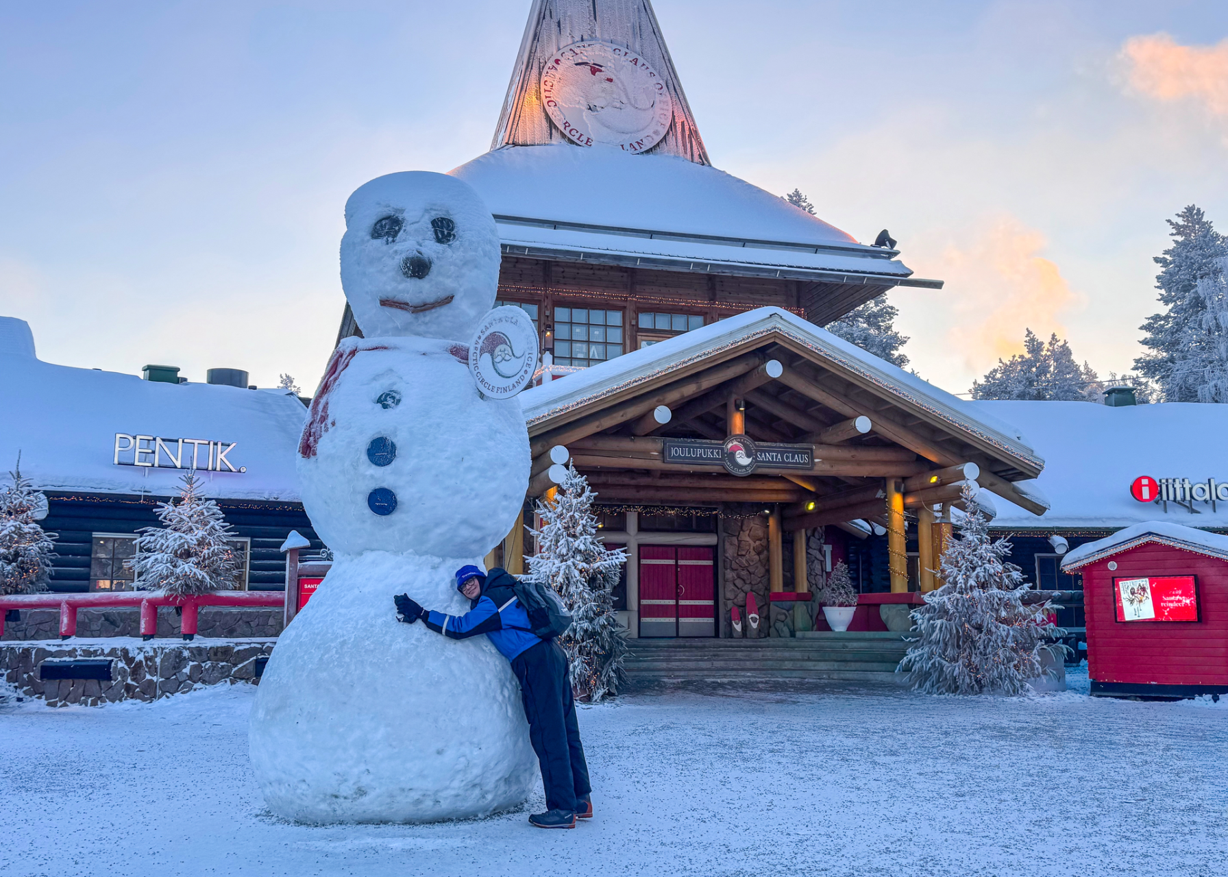 pupazzo di neve gigante