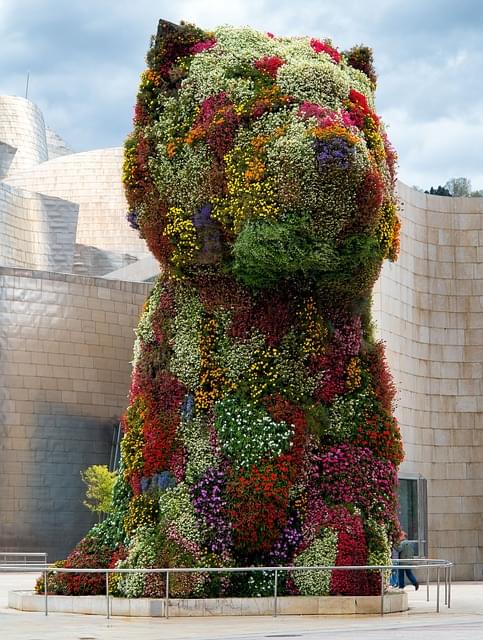 puppy museo guggenheim