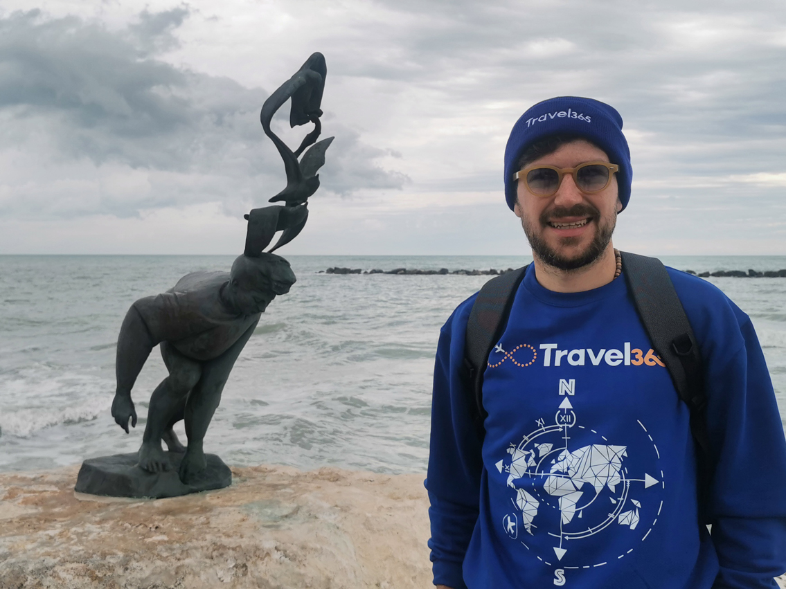 ragazzo coi gabbiani 1