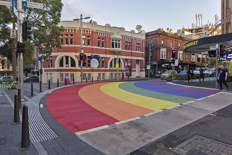 rainbow crossing on campbell street in surry hills 3