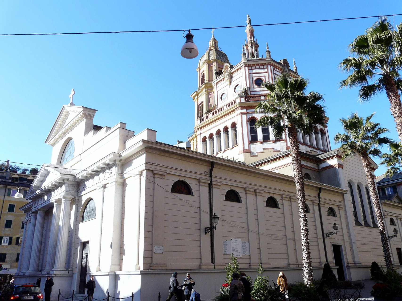 rapallo basilicadeissgervasioeprotasio vistalaterale
