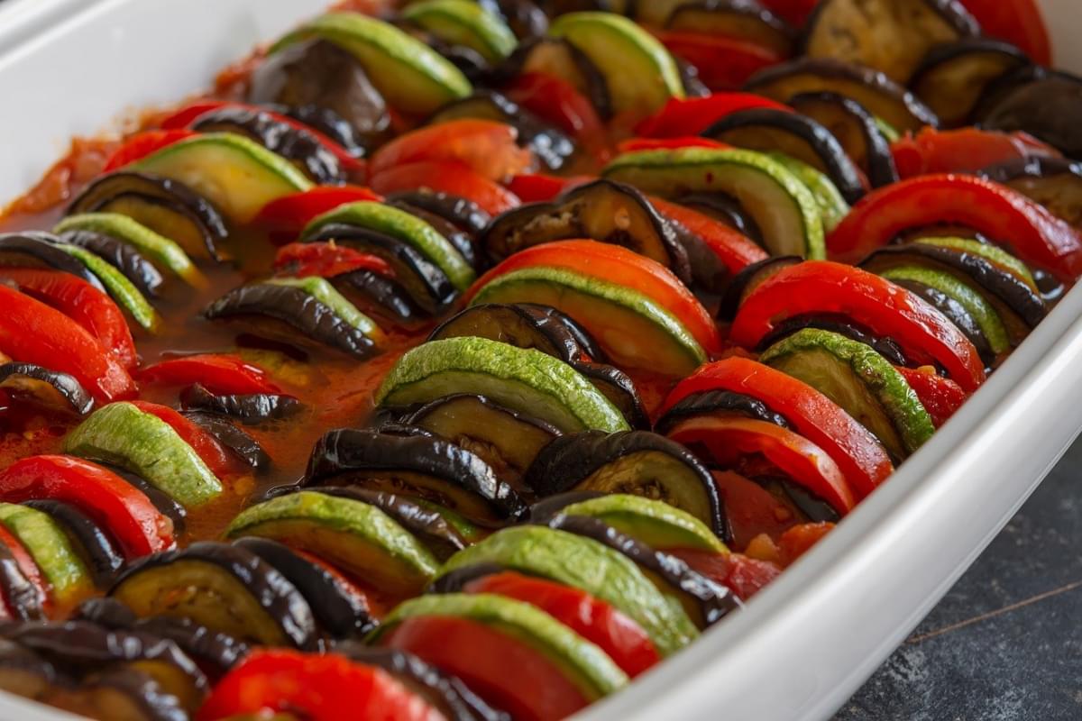 ratatouille casseruola piatto