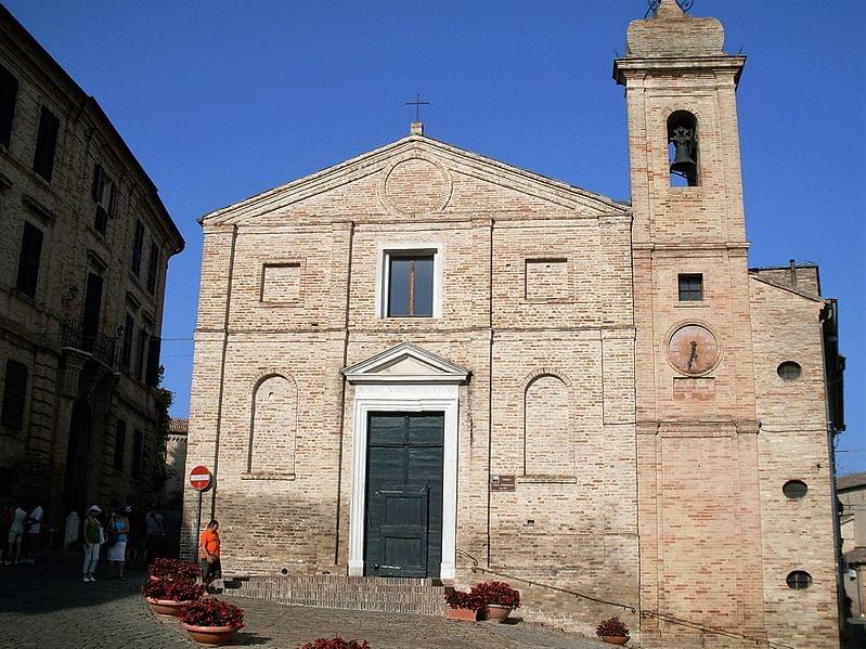 recanati chiesa di santa maria di montemorello