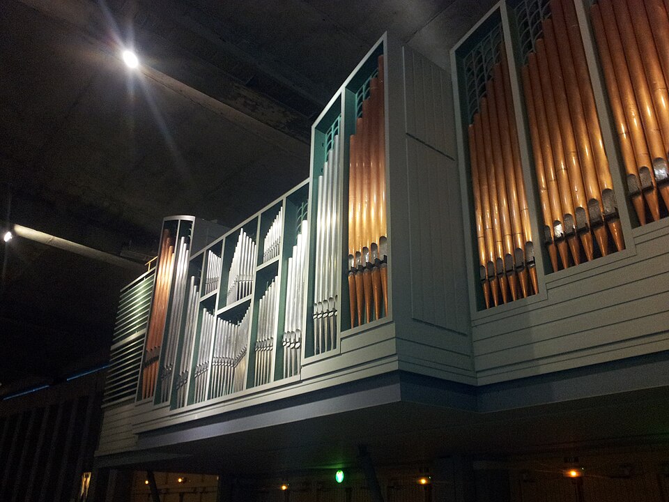 reed organ of the st pius x basilica