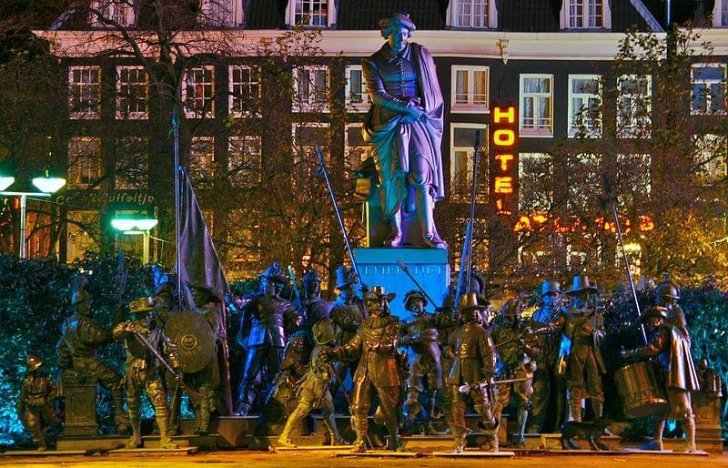 rembrandtplein the night watch