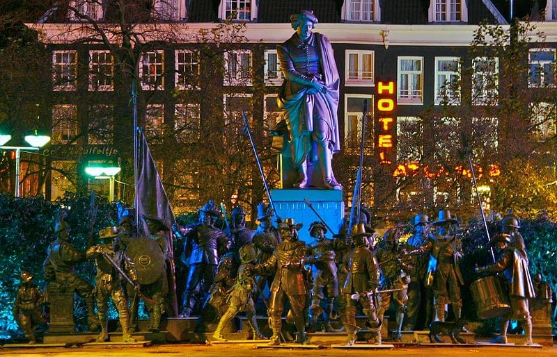 rembrandtplein the night watch