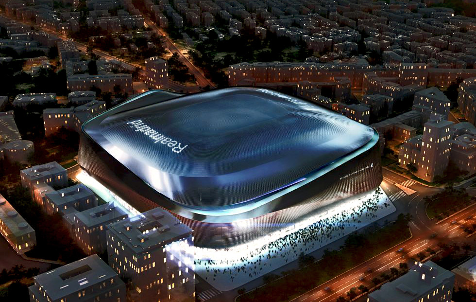 remodelacion del estadio del real madrid santiago bernabeu madrid 2 1