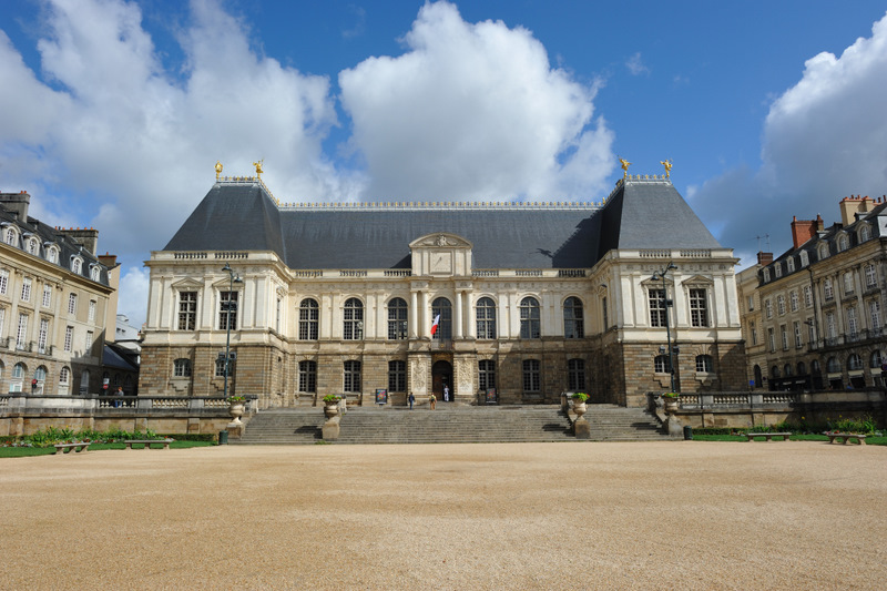 rennes palais du parlement de bretagne