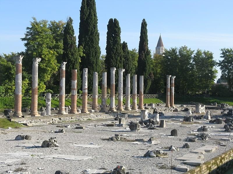 resti di roma antica ad aquileia