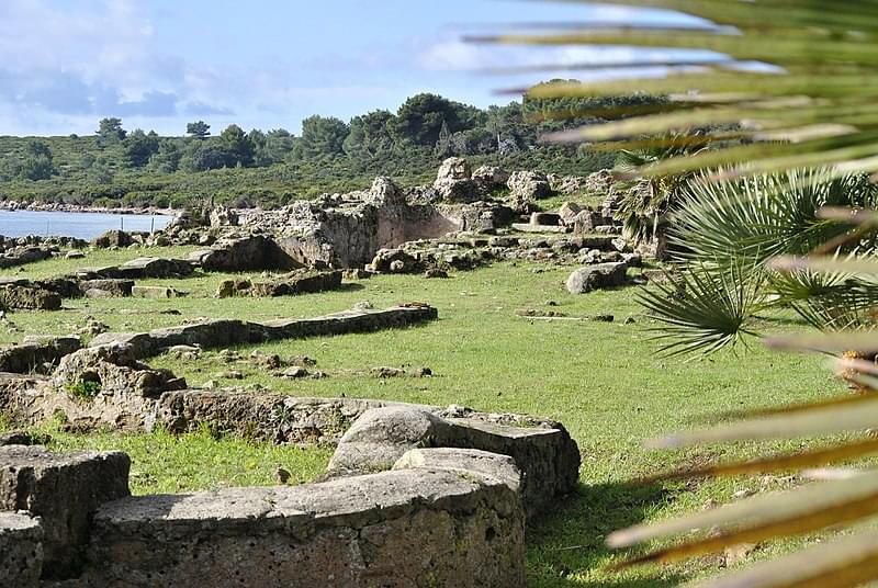 resti villa romana sant imbenia 1