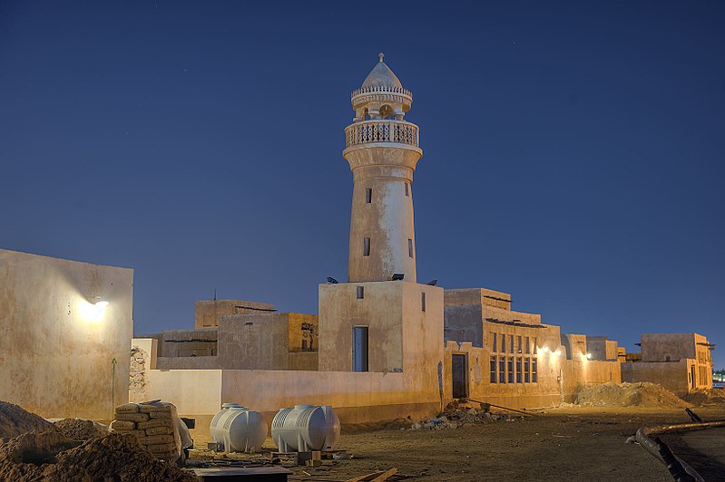 restored al wakrah mosque