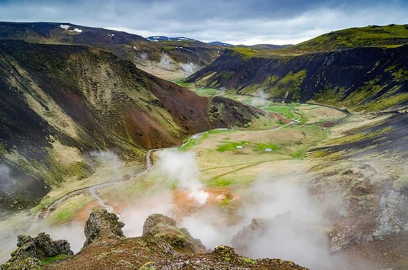 reykjadalur valley iceland 1