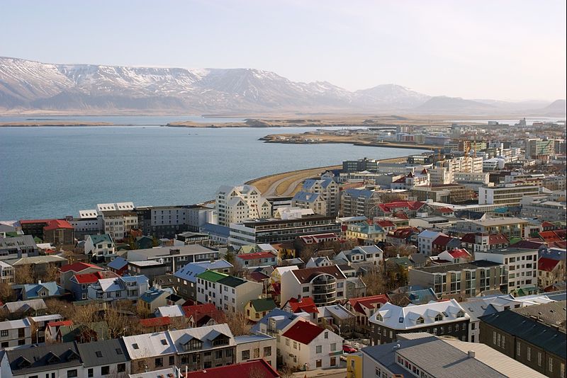 reykjavik from hallgrimskirkja 1
