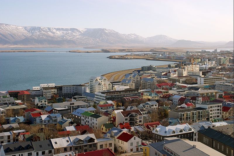 reykjavik from hallgrimskirkja 1