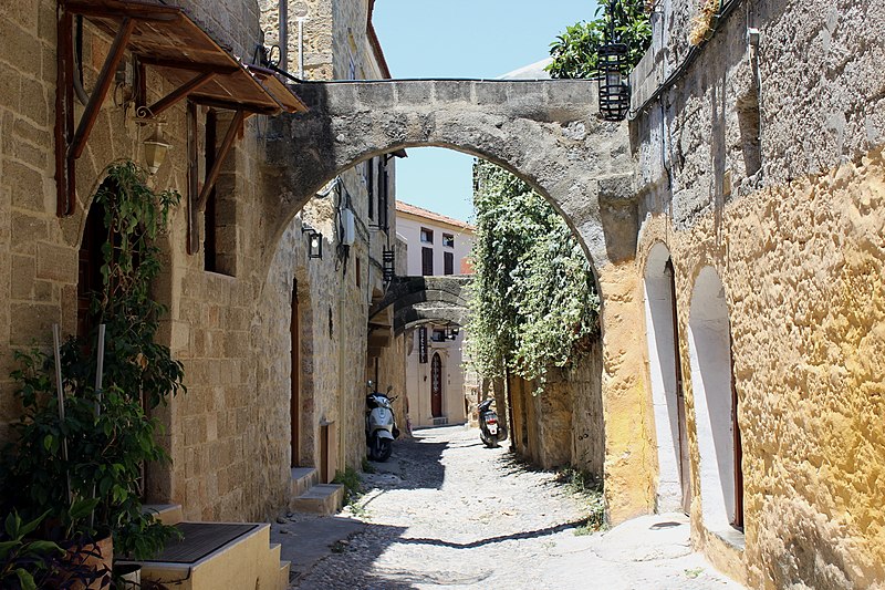 rhodes old town