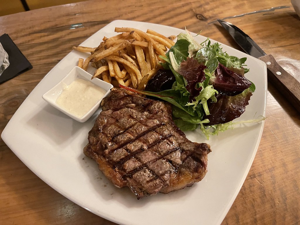 ribeye steak frites