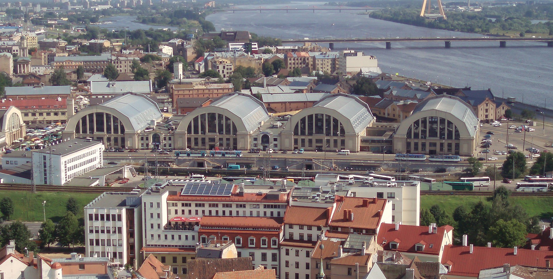 riga central market hall