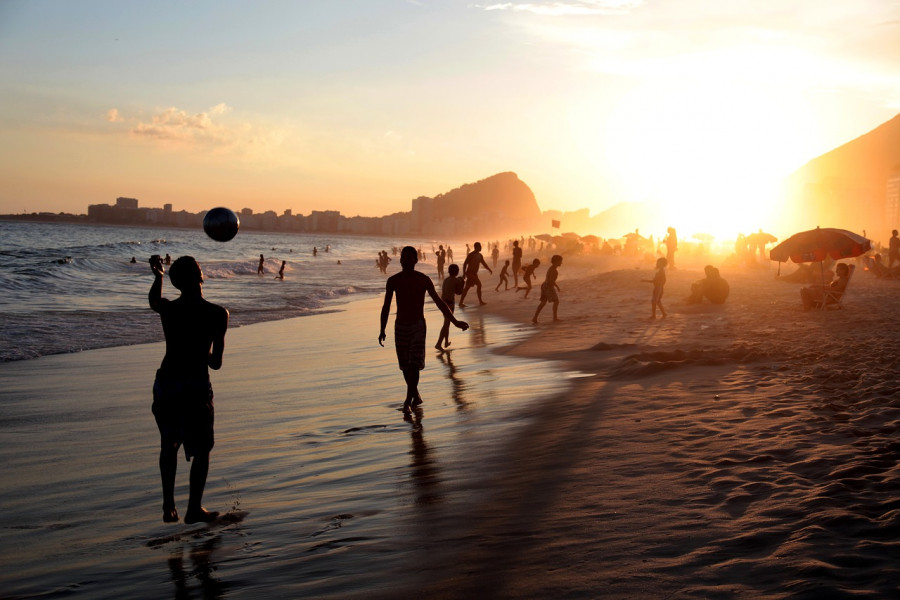 Ragazze in spiaggia