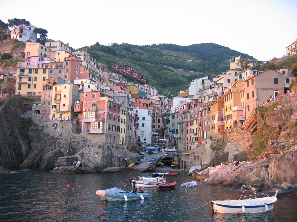 riomaggiore from sea