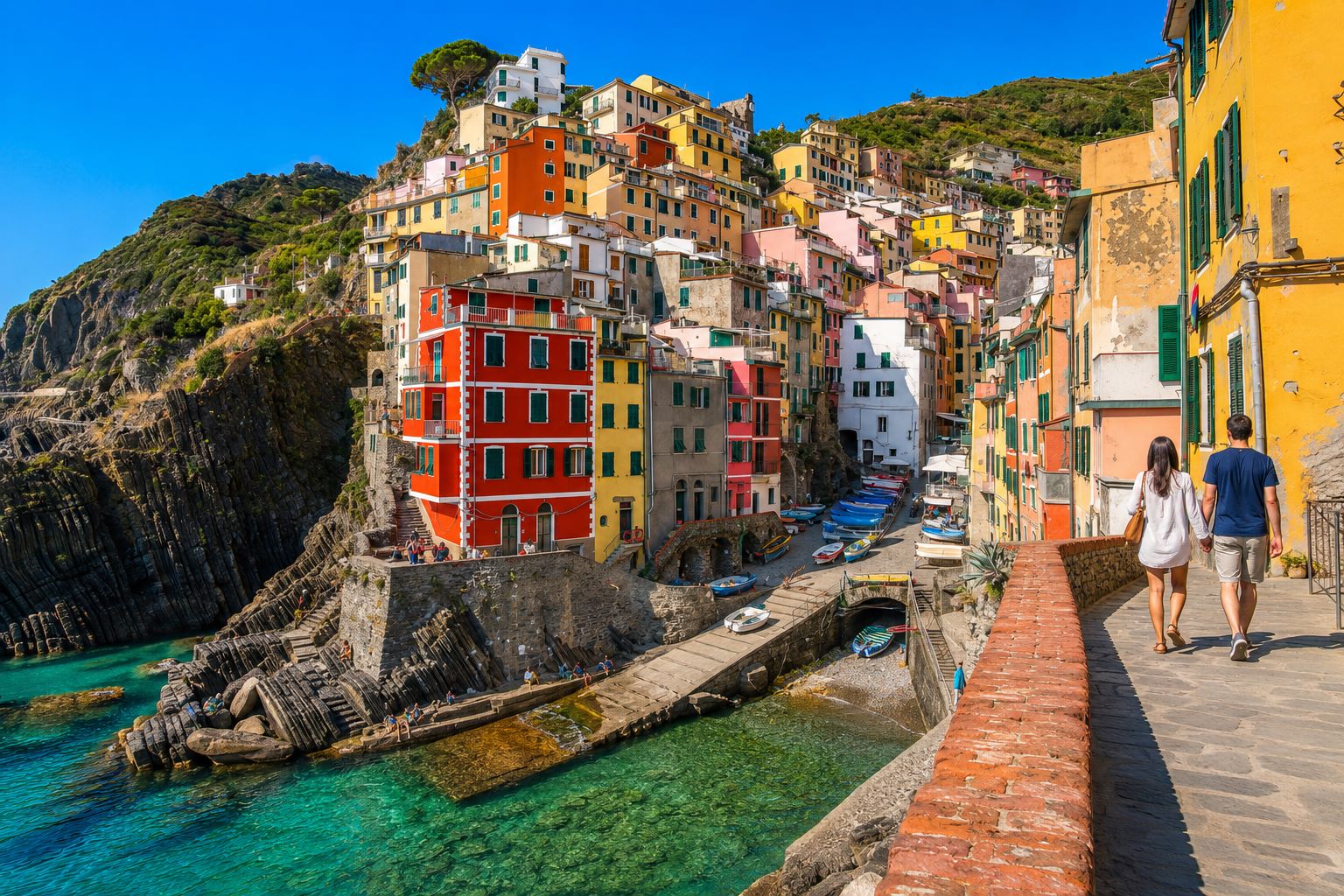 riomaggiore panorama san giacomo
