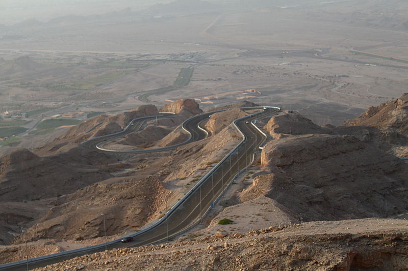 02 jebel hafeet mountain road new