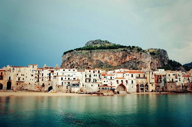 rocca di cefalù vista panoramica