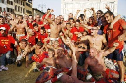 calcio storico fiorentino - festeggiamenti