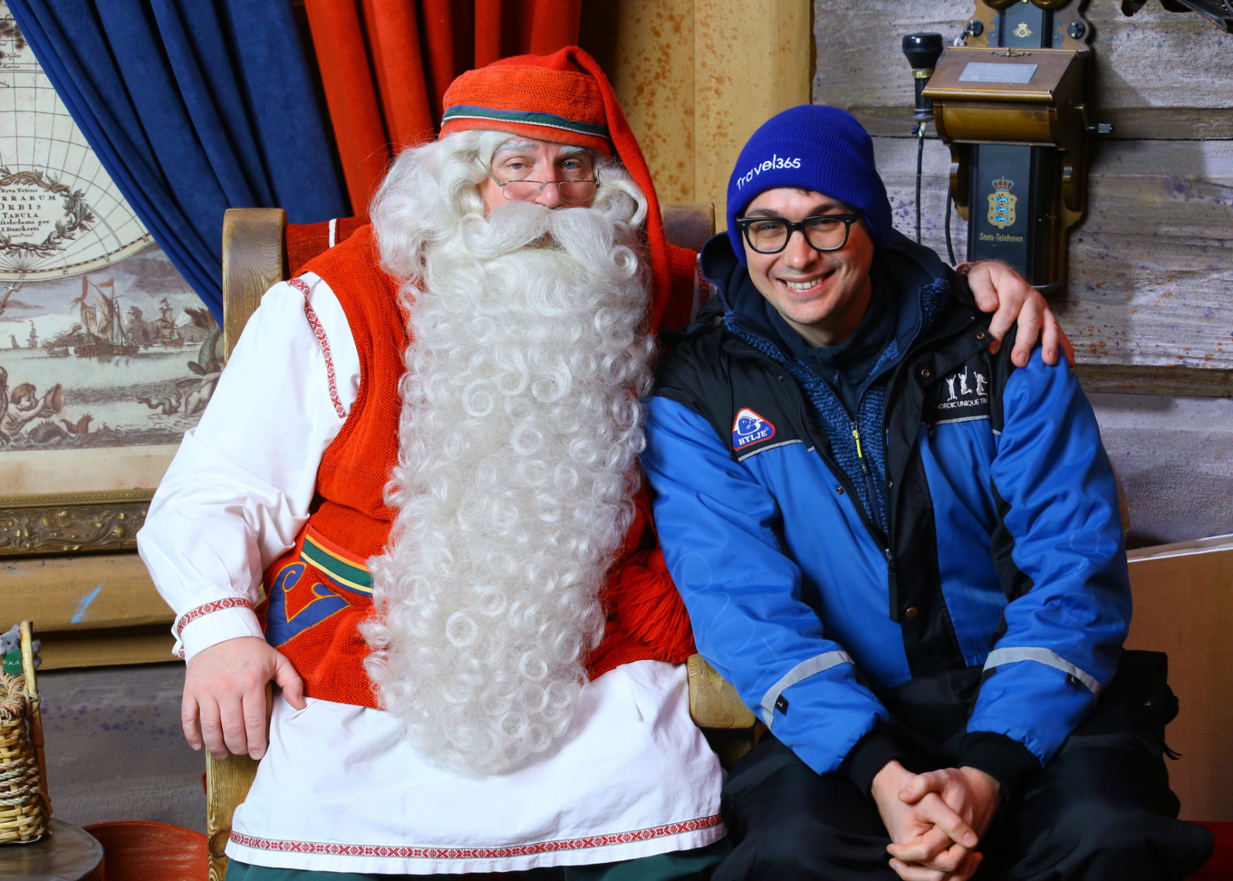 rovaniemi foto con babbo natale 1