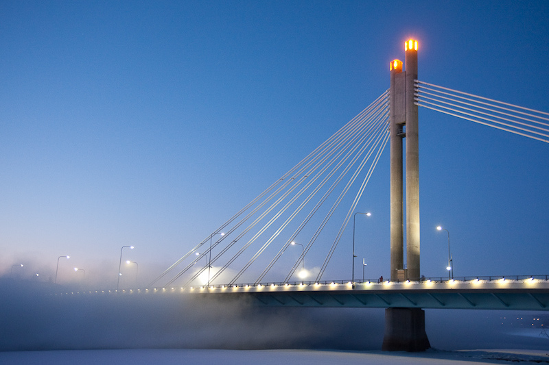 rovaniemi the lumberjack s candle bridge