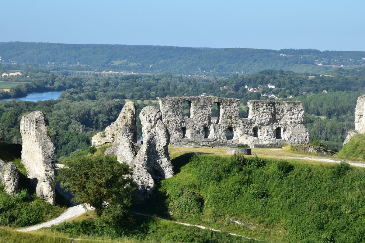 rovine del castello castello gaillard