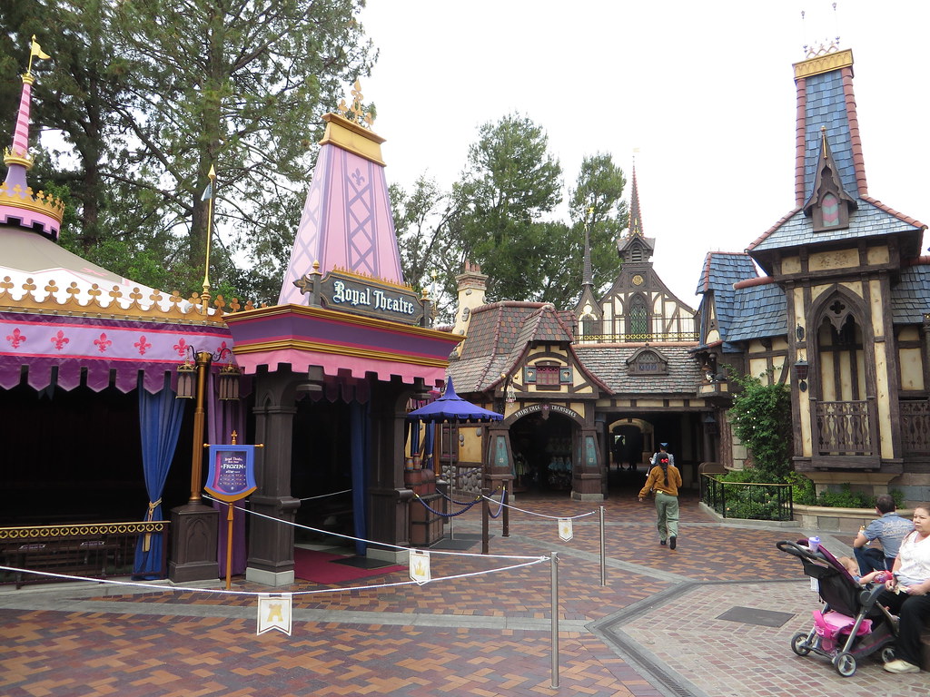 royal hall fantasyland disneyland anaheim california