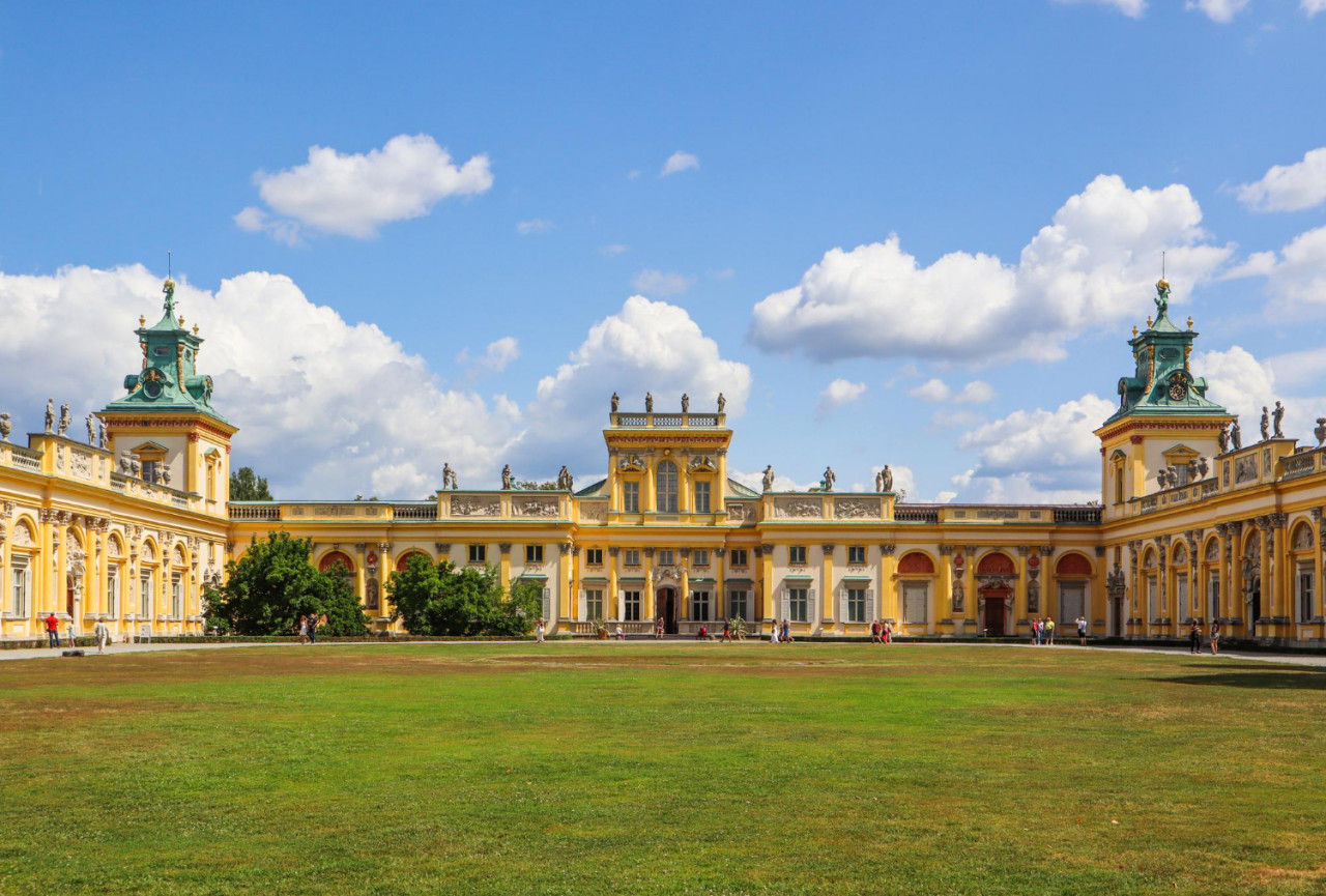 royal wilanow palace warsaw residence king john iii sobieski poland august 2019