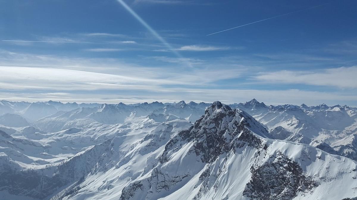 saalbach hinterglemm montagne innevate