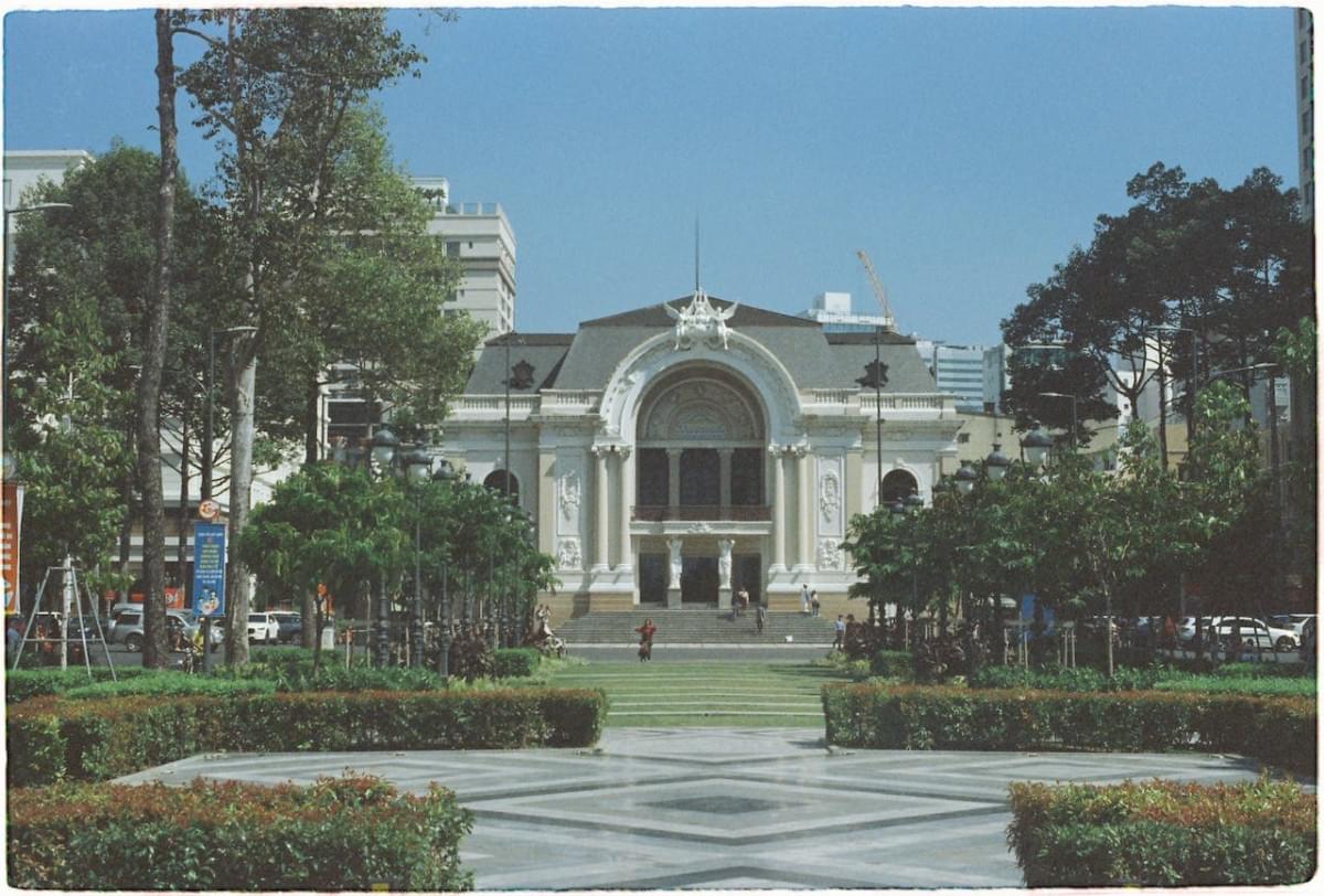 saigon municipal opera house in vietnam 1