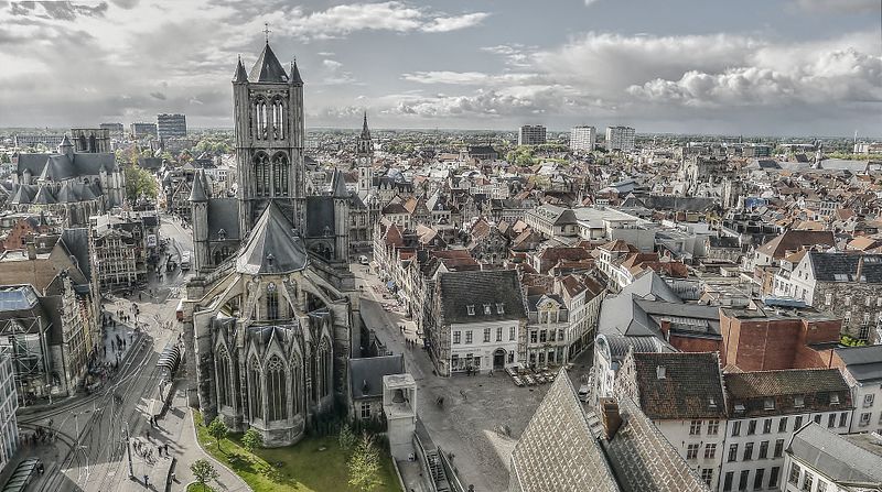 saint nicholas church in ghent