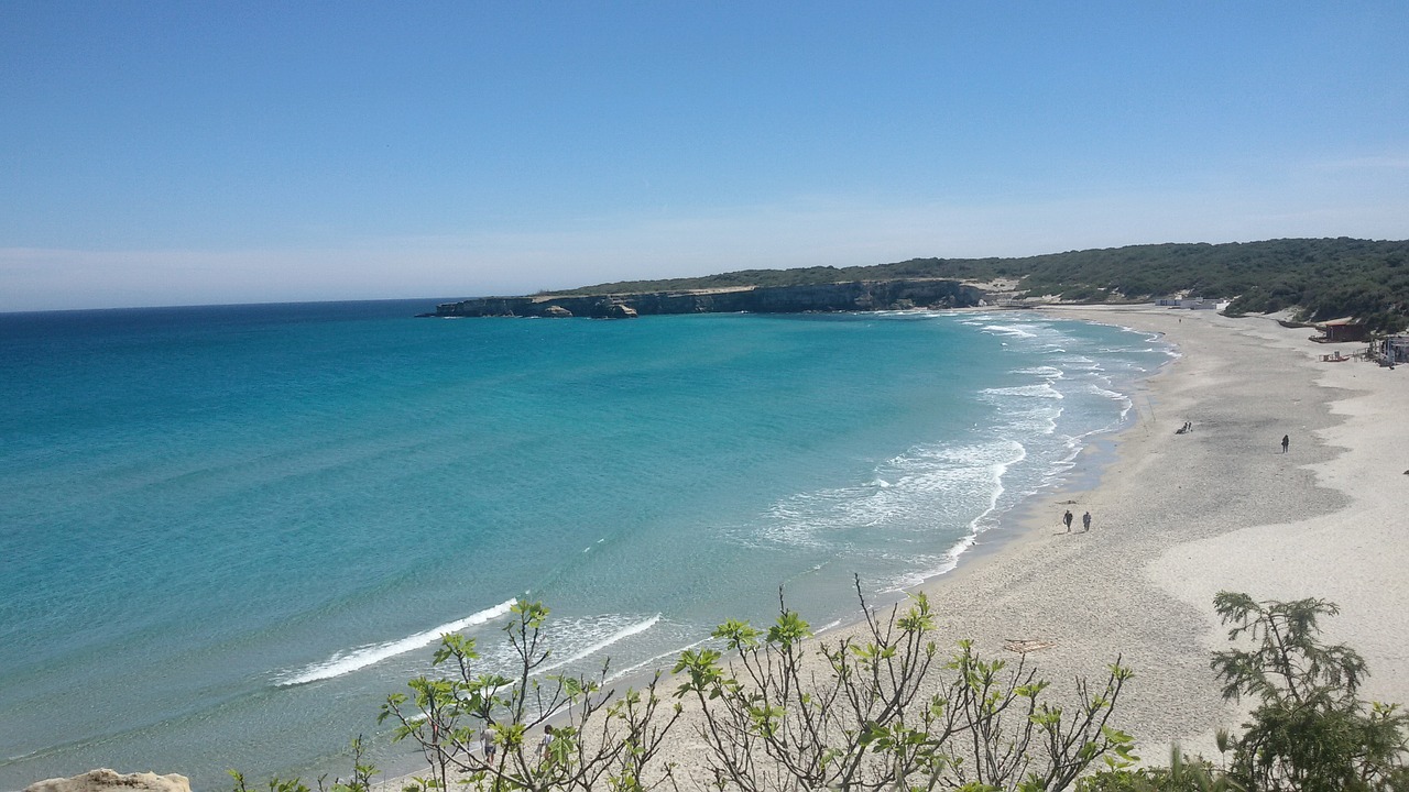 spiaggia e mare del Salento