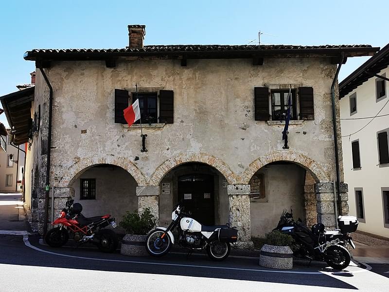 san daniele del friuli veduta casa trecentesca