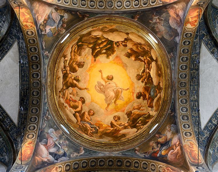 san giovanni evangelista parma cupola