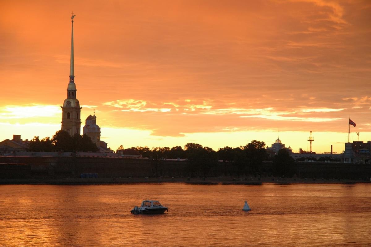 san pietroburgo tramonto