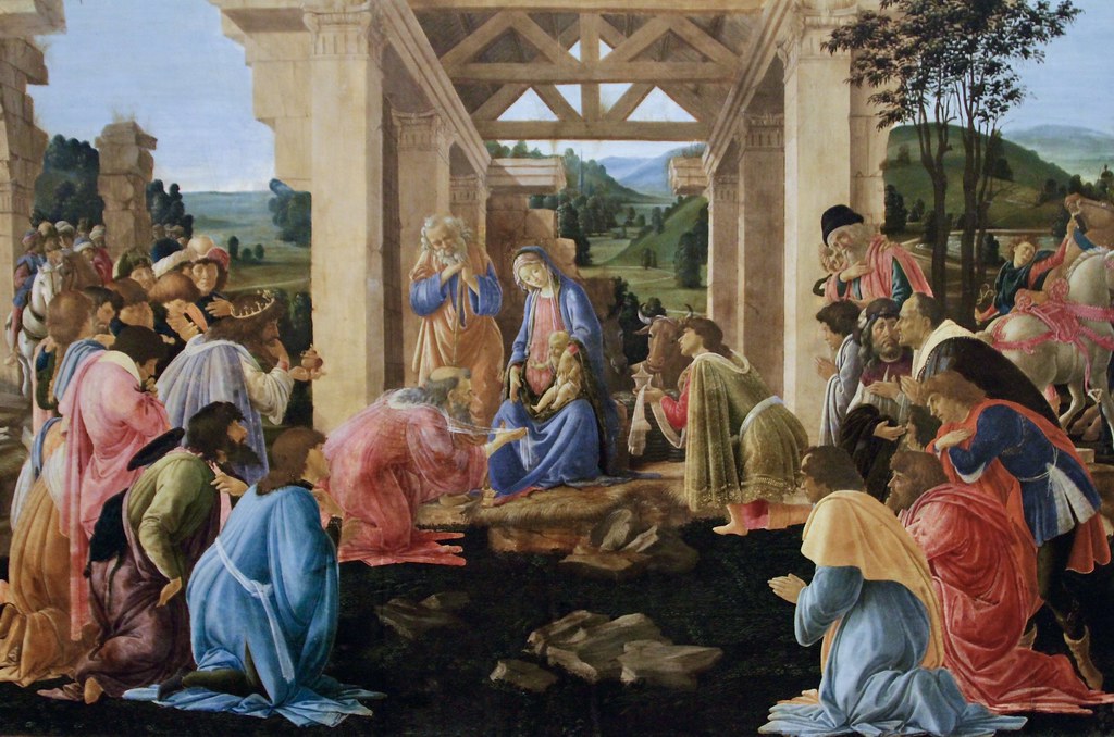 adorazione dei magi botticelli washington