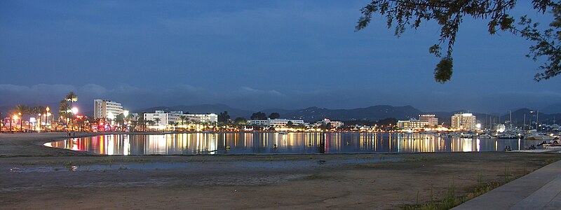 sant antoni de portmany bay ibiza