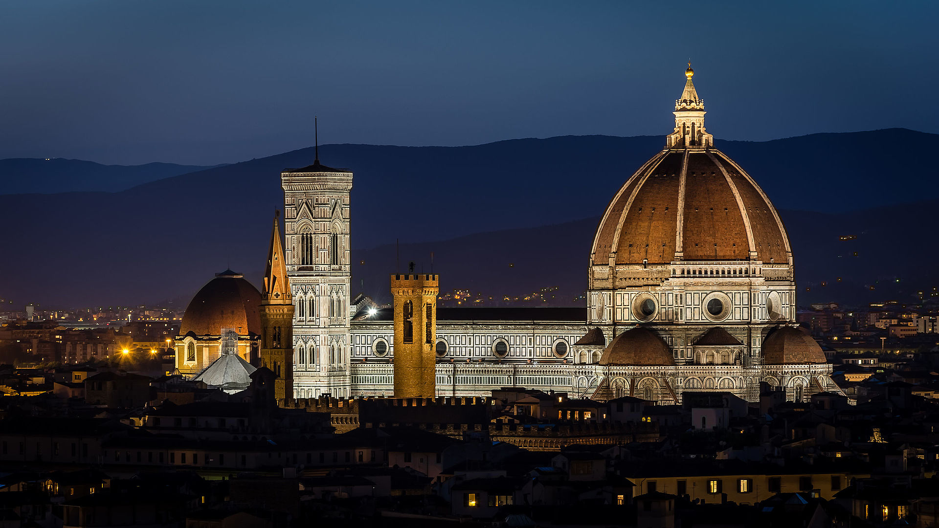 santamariadelfioreatnight florence italy 13may2015