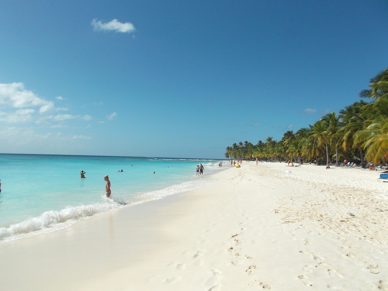 santo domingo isola saona spiaggia