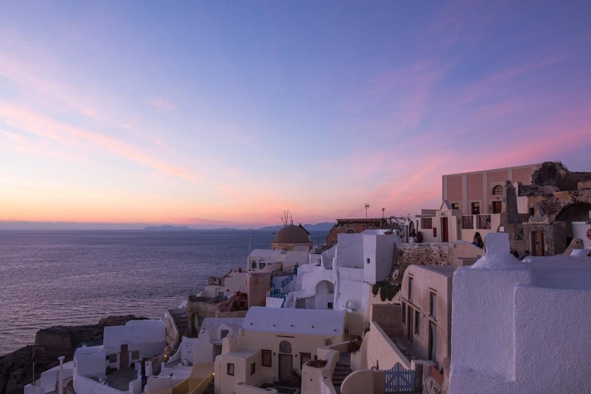 santorini tramonto magic hour oia 1