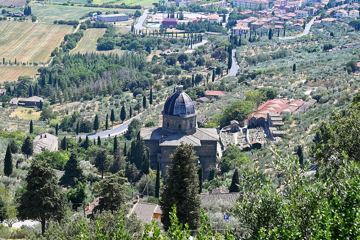 santuario santa maria grazie calcinaio cortona - foto di tekappa