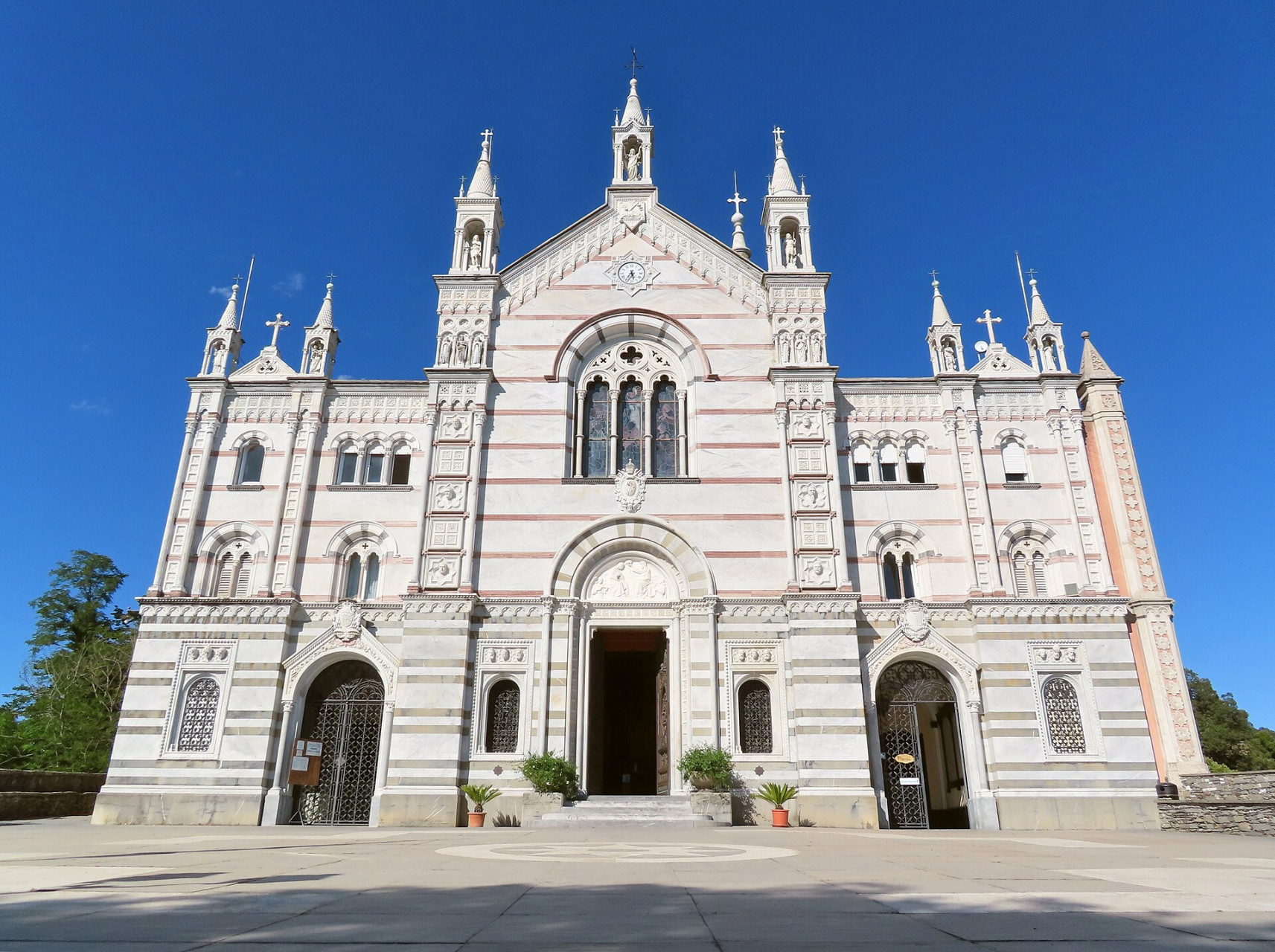 santuariodinostrasignoradimontallegro montallegro rapallo facciata2022